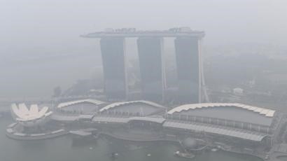 シンガポールの靄